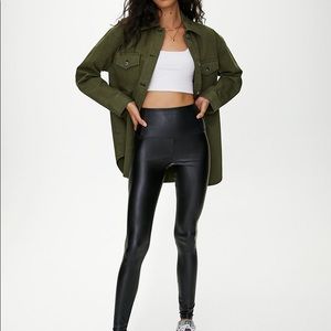 Wilfred Free vegan leather legging